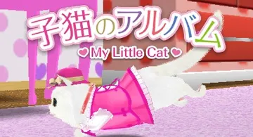 Koneko no Album - My Little Cat (Japan) screen shot title